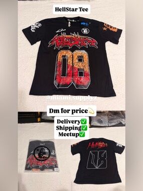 Hellstar Graphic Tee - Cream